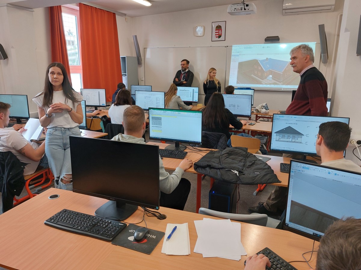 Látogatás a győri Hild József Építőipari Technikumban